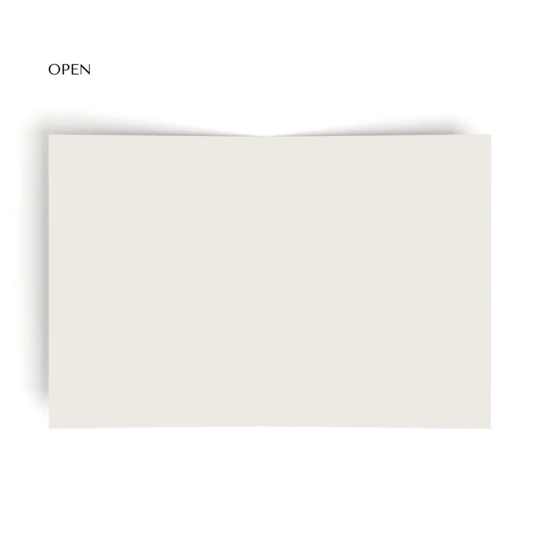 greeting card Inside Open