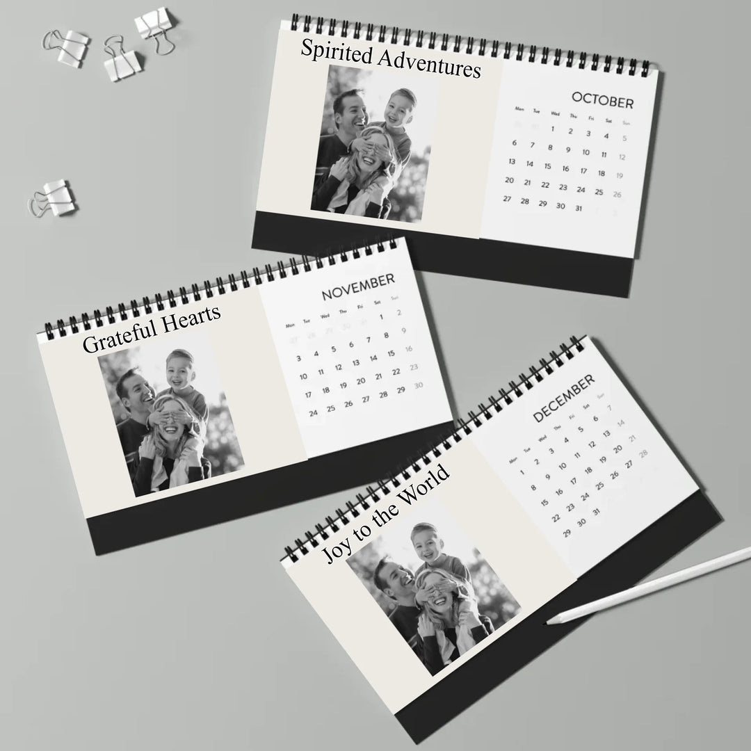 desktop calendar Q4