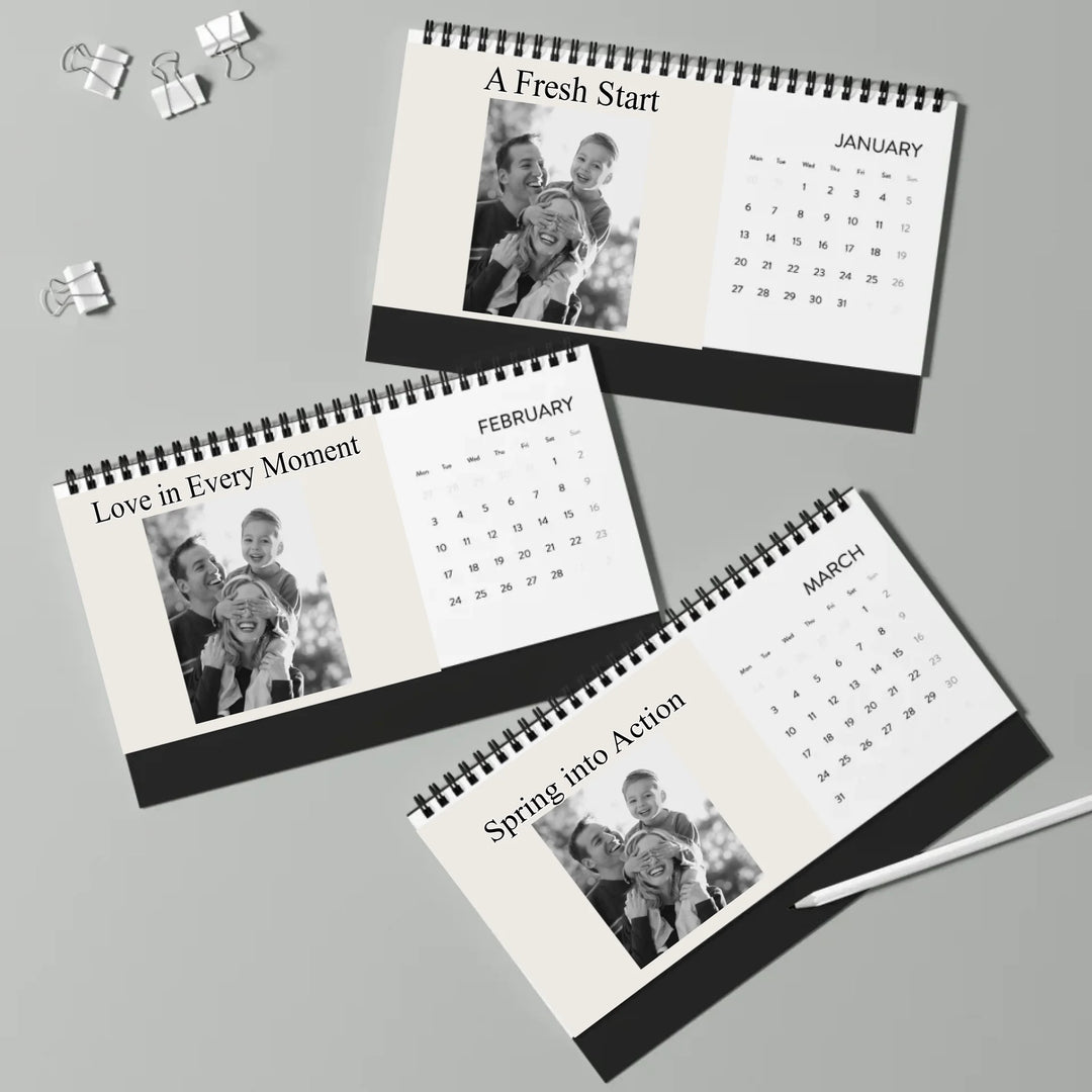 desktop calendar Q1