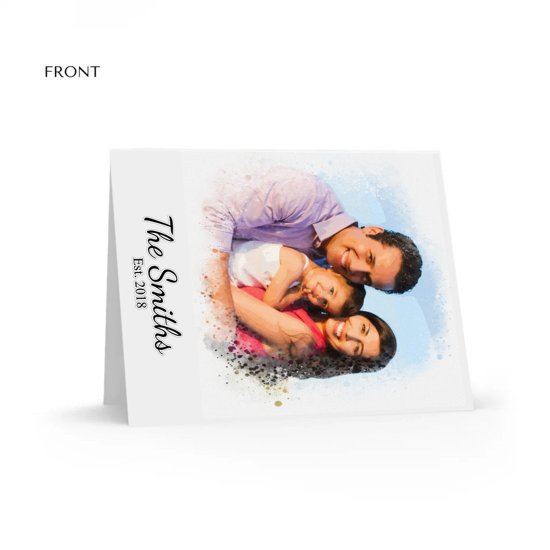 greeting card Front Horizontal