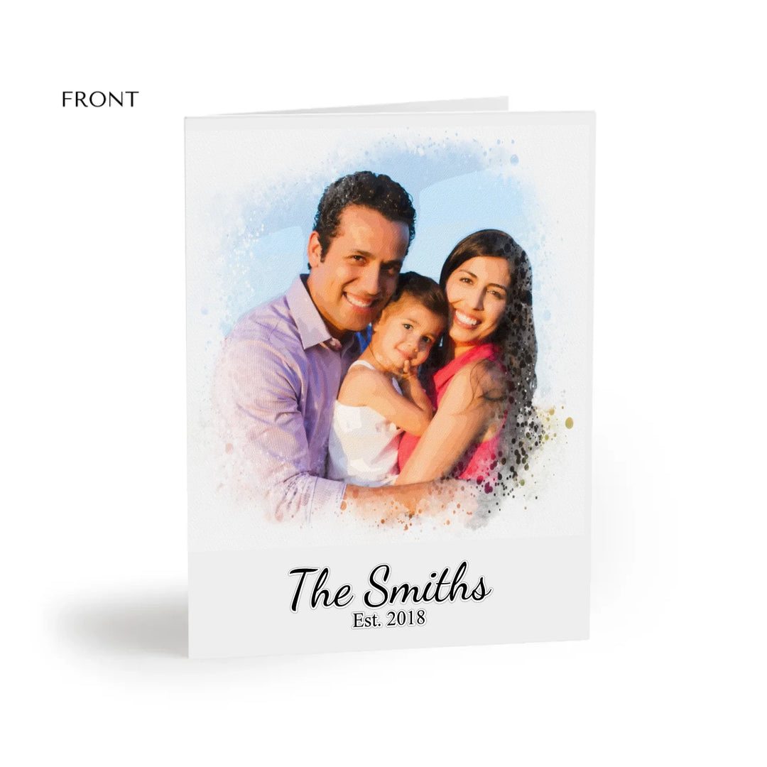 greeting card Front Vertical
