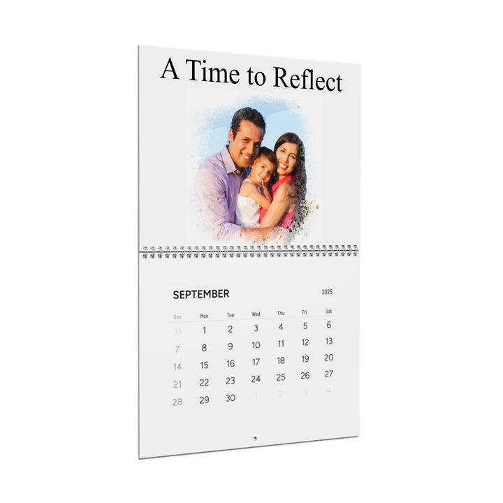 wall calendar side