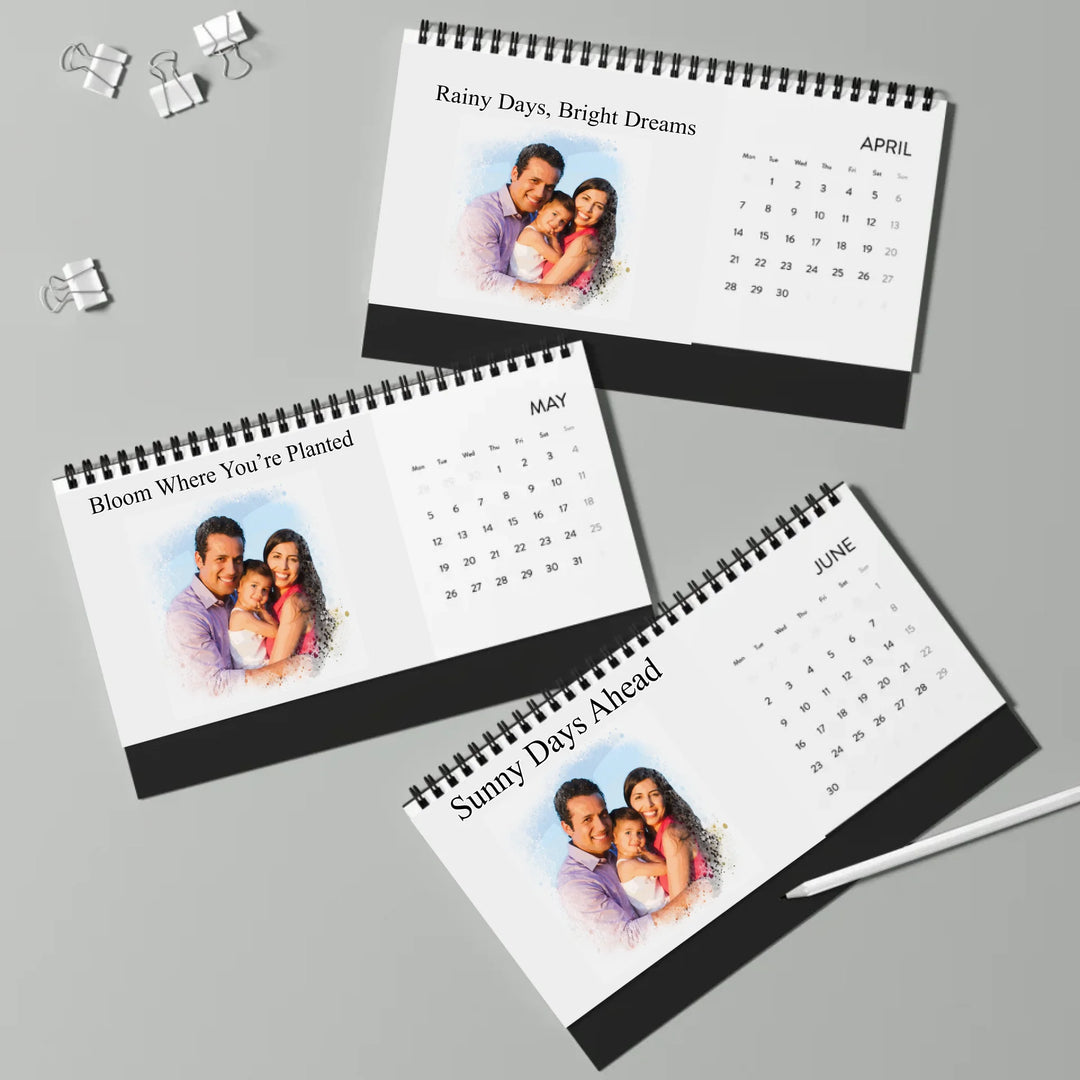 desktop calendar Q2