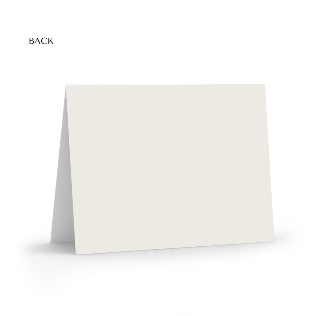 greeting card Back Horizontal