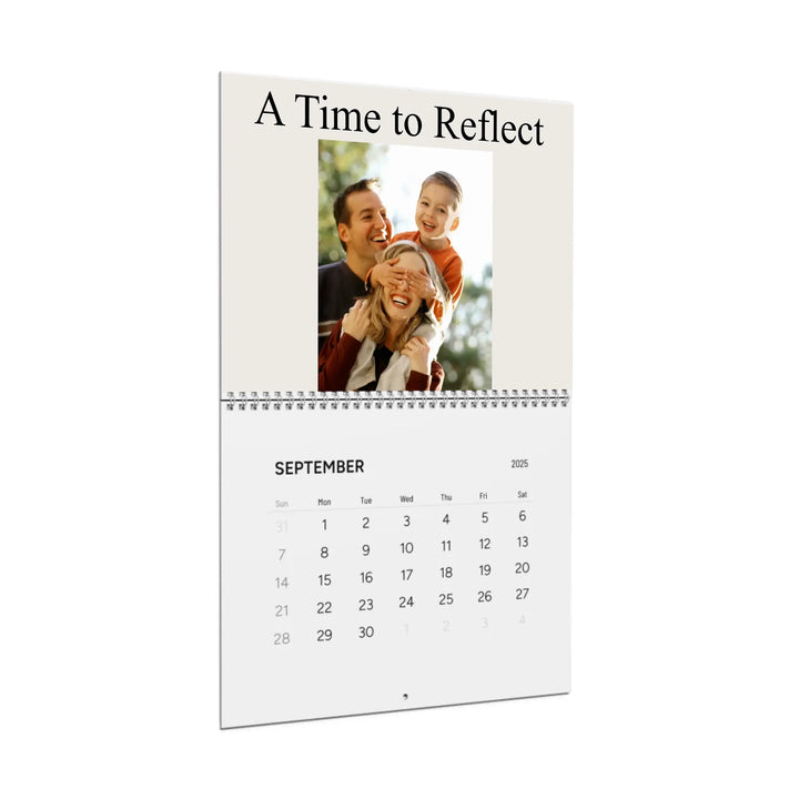wall calendar side