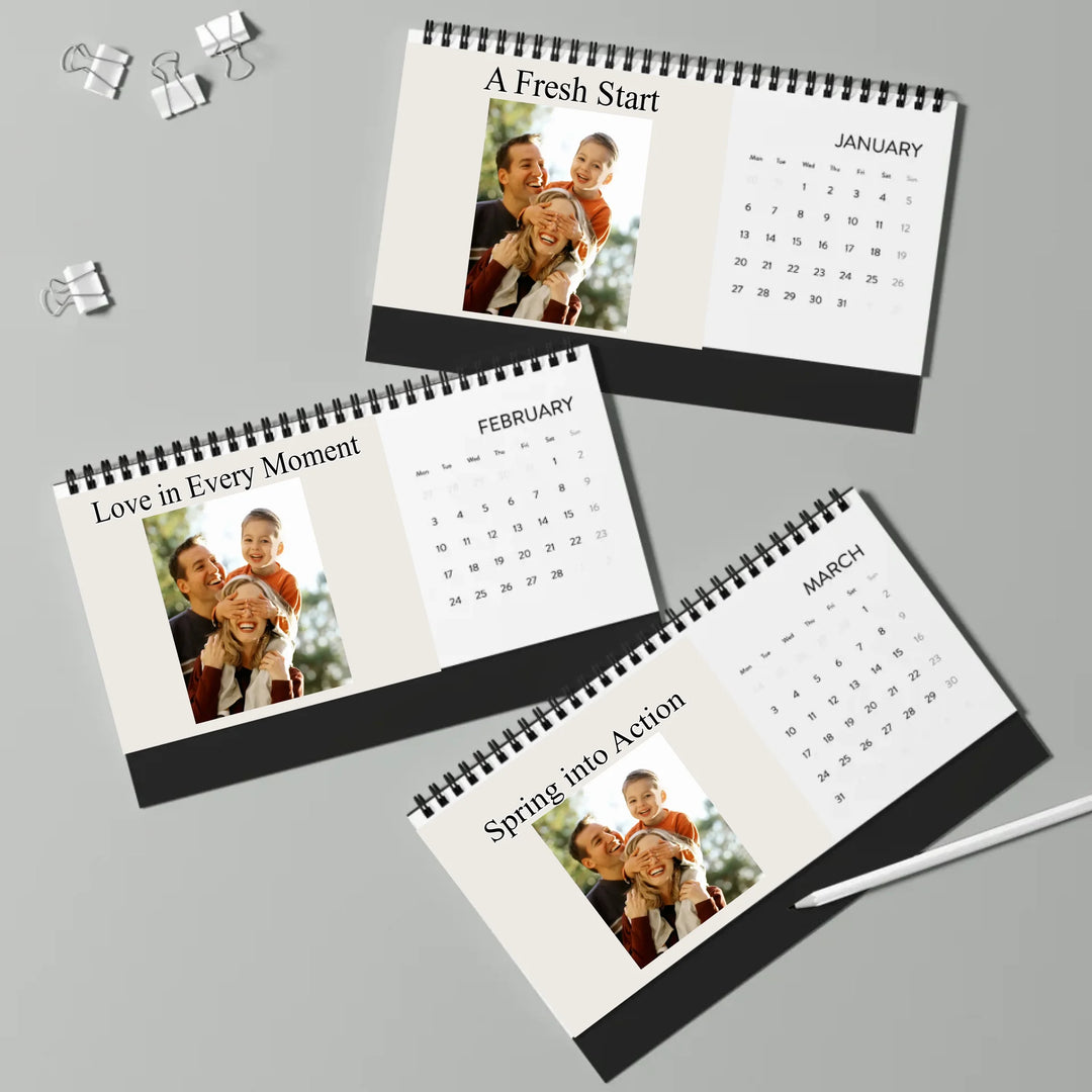 desktop calendar Q1