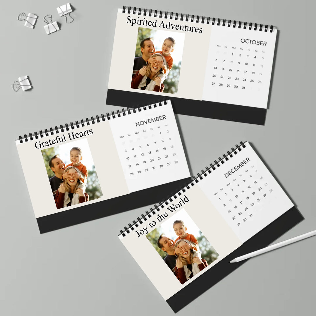 desktop calendar Q4