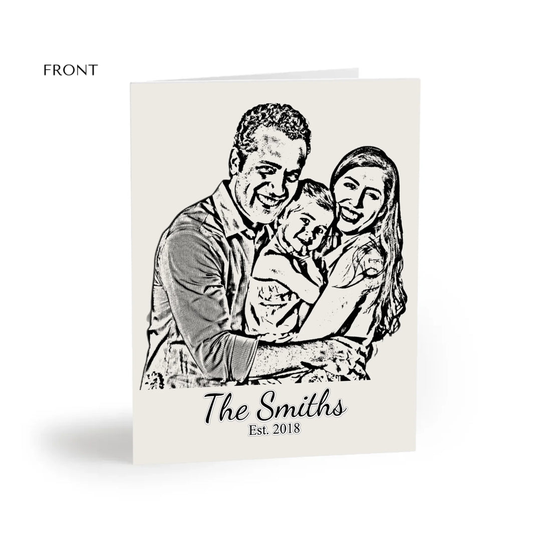 greeting card Front Vertical