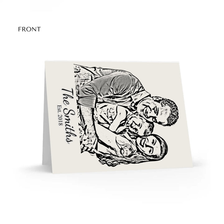 greeting card Front Horizontal