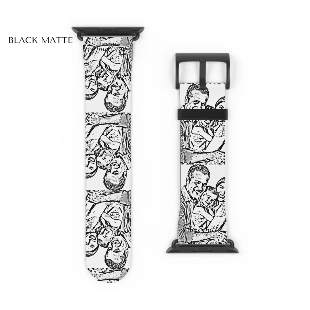 Watch Band Close-up Black