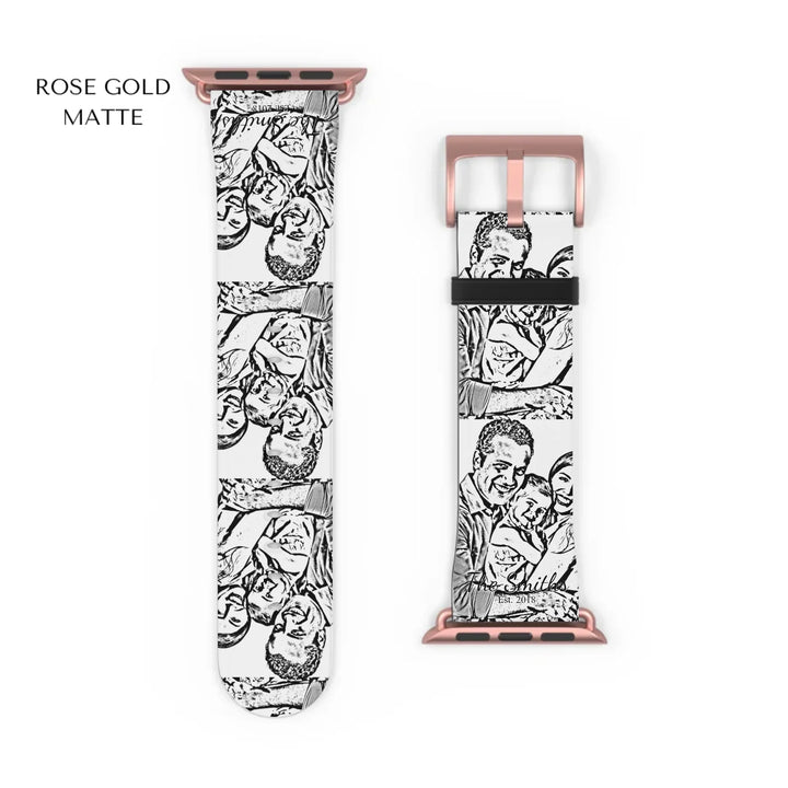 Watch Band Close-up Rose gold