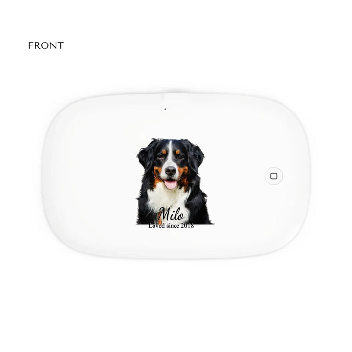 UV PHONE SANITIZER & WIRELESS CHARGING PAD FRONT