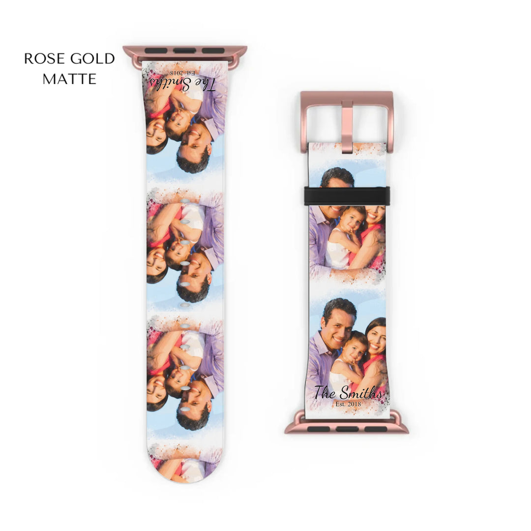 Watch Band Close-up Rose gold
