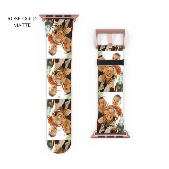 Watch Band Close-up Rose gold