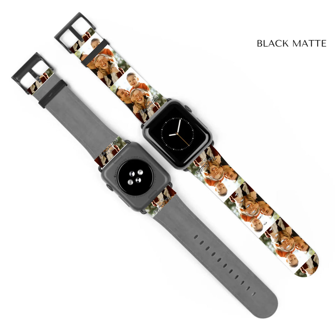 Watch Band Front and Back black base