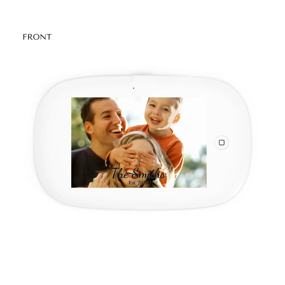 UV PHONE SANITIZER & WIRELESS CHARGING PAD FRONT