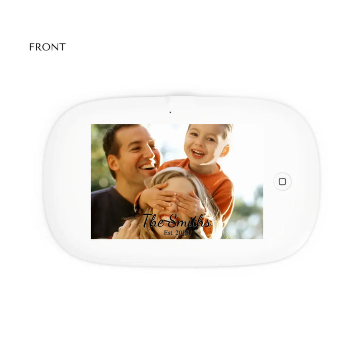 UV PHONE SANITIZER & WIRELESS CHARGING PAD FRONT