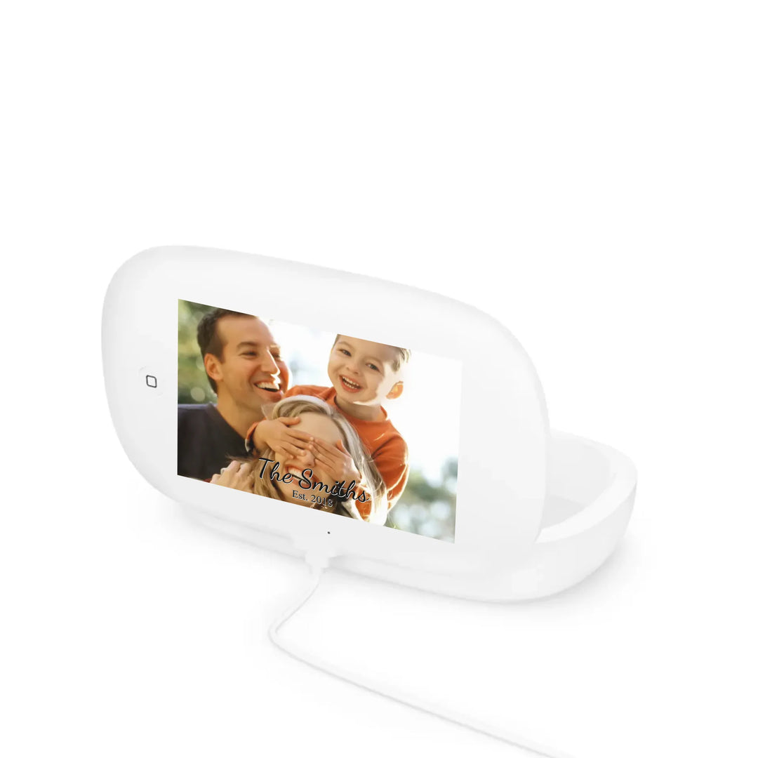 UV PHONE SANITIZER & WIRELESS CHARGING PAD OPEN 2