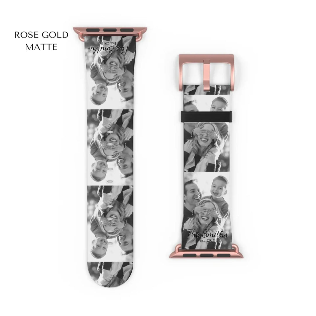 Watch Band Close-up Rose gold