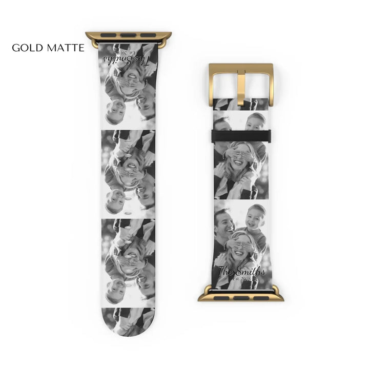 Watch Band Close-up Gold matte