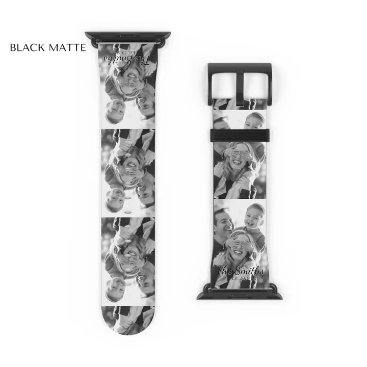 Watch Band Close-up Black