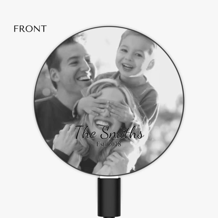Custom Black & White Photo Tech Accessories - Laptop Sleeve, Watch Band, Phone Grip, AirPod Case, Charger & UV Sanitizer