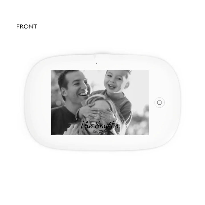 UV PHONE SANITIZER & WIRELESS CHARGING PAD FRONT