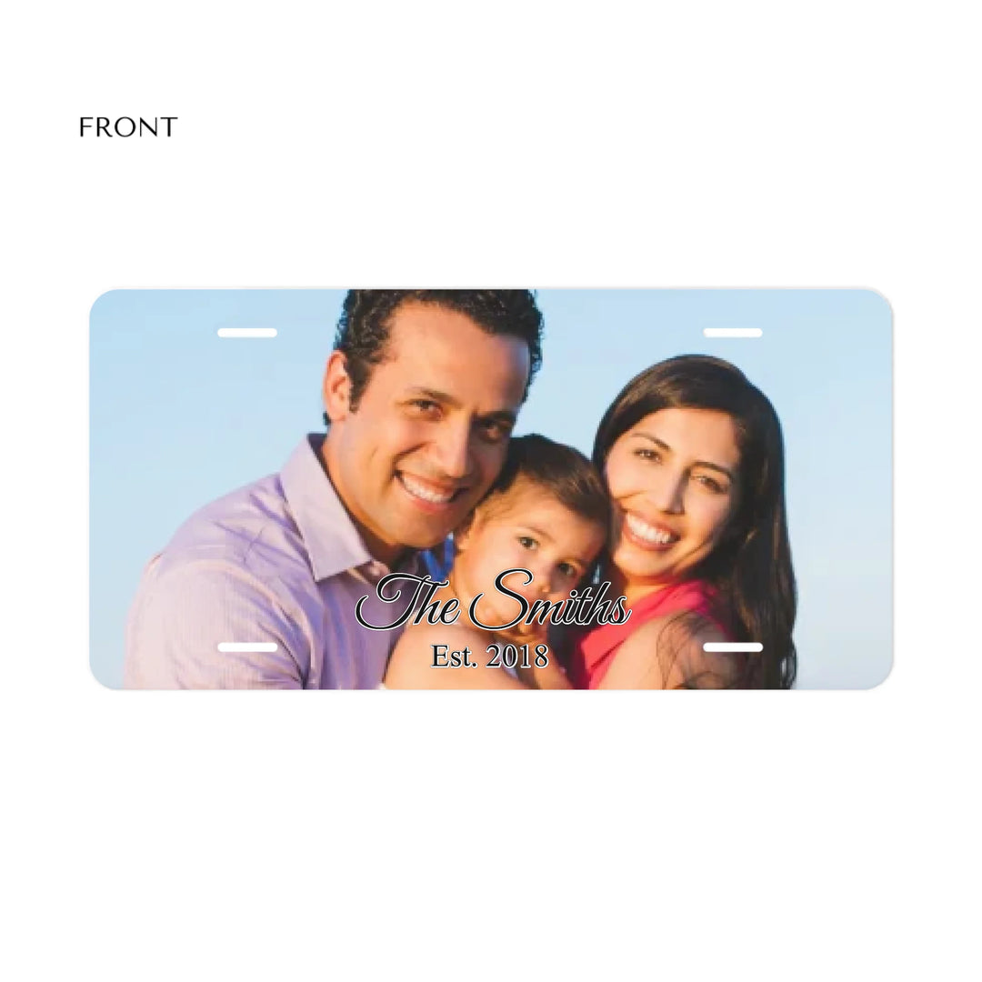LICENSE PLATE DECORATIVE Front