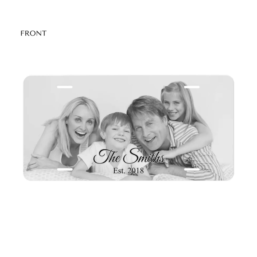 LICENSE PLATE DECORATIVE Front