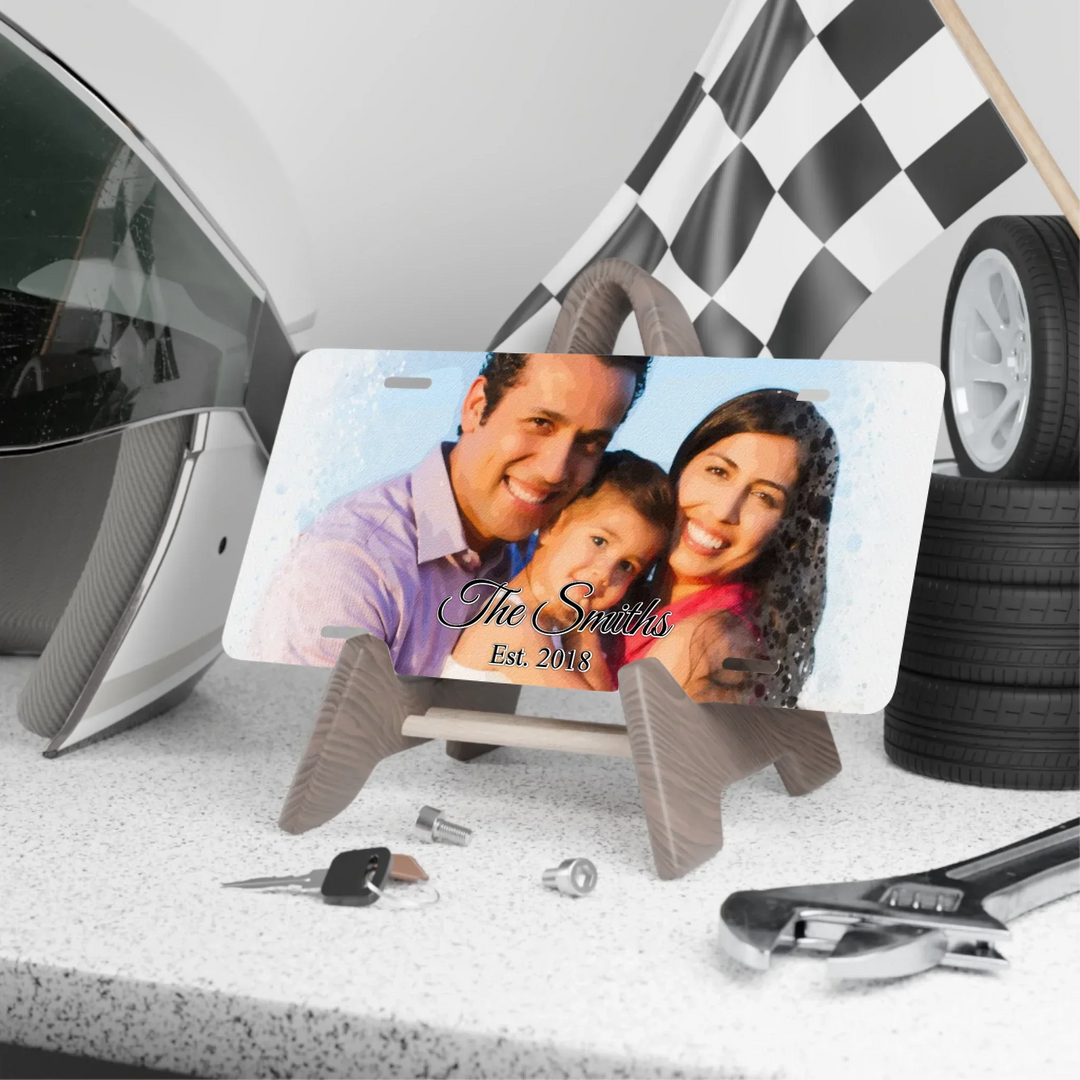 Decorative License Plate-ARTFULANE