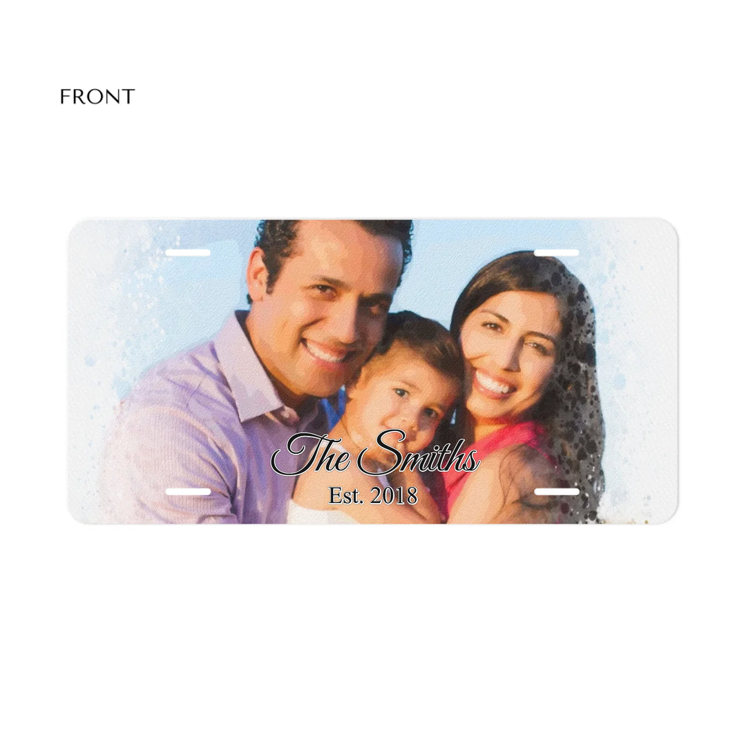 LICENSE PLATE DECORATIVE Front