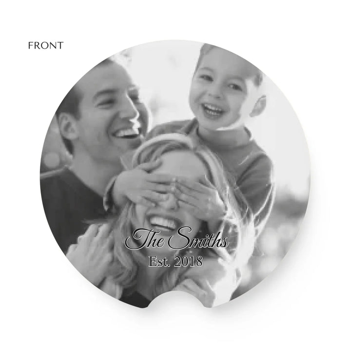 SOAPSTONE CAR COASTER Front