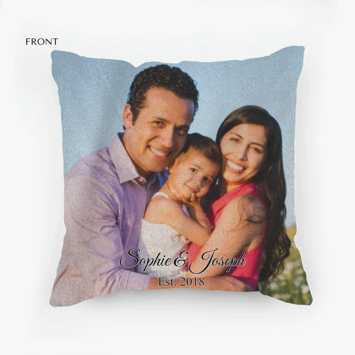 Custom Photo Pillows - Throw, Suede, Lumbar, Woven & Outdoor Pillows