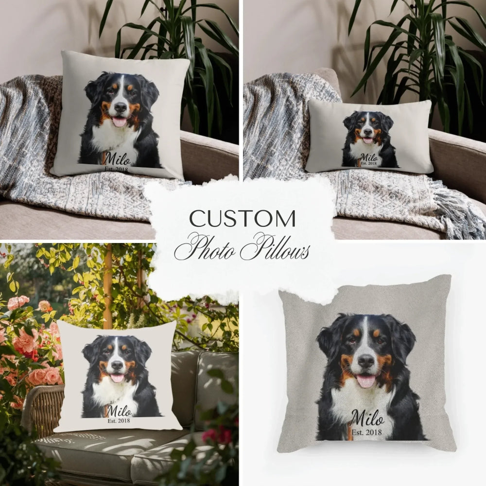 Custom Photo Pillows - Throw, Suede, Lumbar, Woven & Outdoor Pillows - ARTFULANE