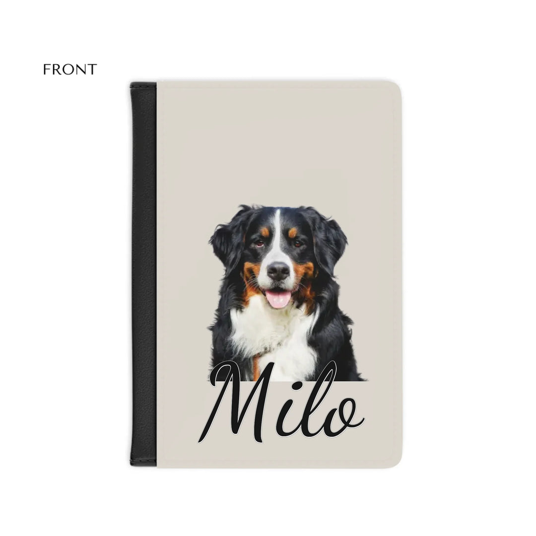 Passport Cover front-Custom photo, text, fonts, and colors-ARTFULANE