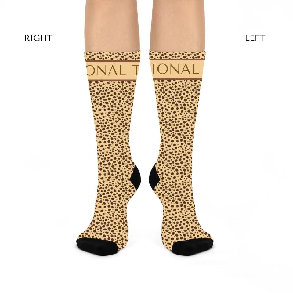 Custom Animal Print Socks - ARTFULANE