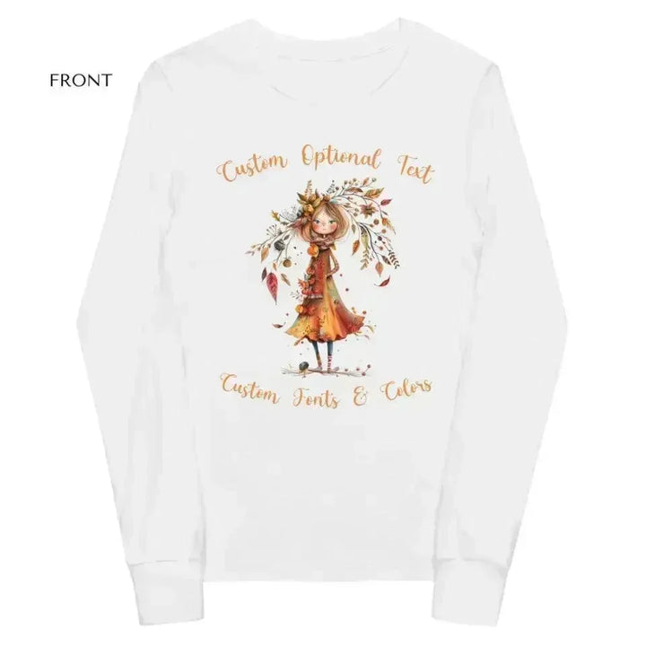 Custom Autumn Long Sleeve T-Shirt - ARTFULANE