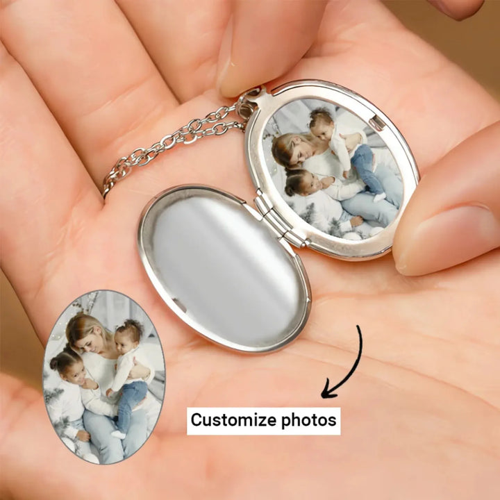 Custom-Birth-Month-Flower-Bouquet-Oval-Locket-Necklace-with-custom-photo-artfulane