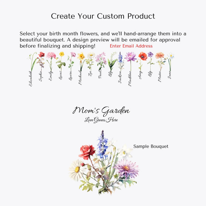 create-your-own-Custom-Birth-Month-Flower-Bouquet-Light-Painting-Mirror-Table-Lamp-artfulane