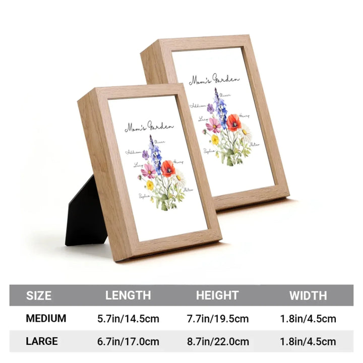 Custom-Birth-Month-Flower-Bouquet-Light-Painting-Mirror-Table-Lamp-size-chart-artfulane