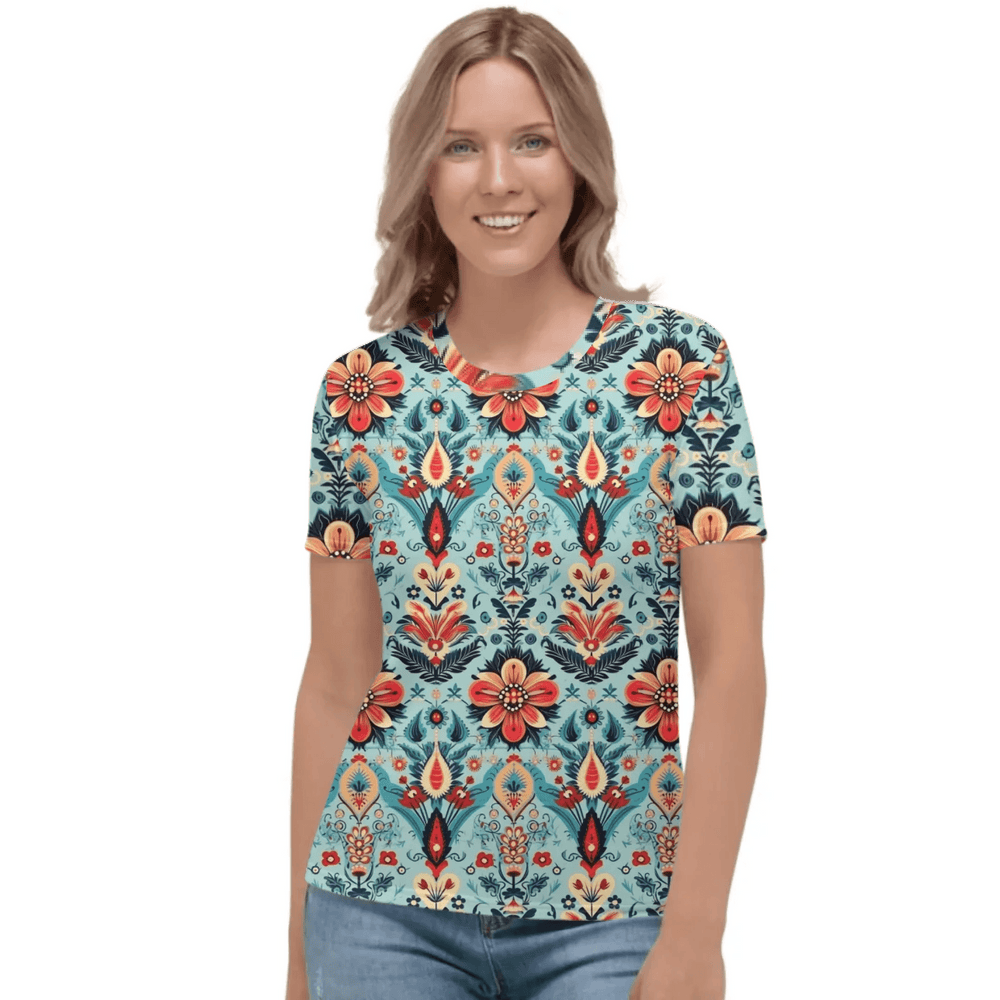 Custom Boho Chic T-Shirt - ARTFULANE