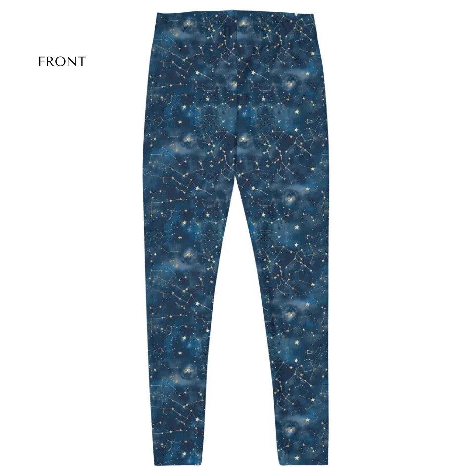 Custom Celestial Constellation Leggings and Joggers - ARTFULANE