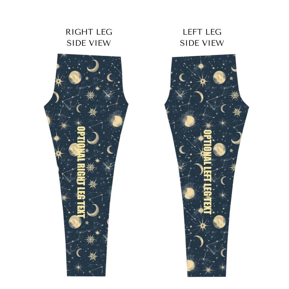 Custom Celestial Constellation Leggings and Joggers - ARTFULANE