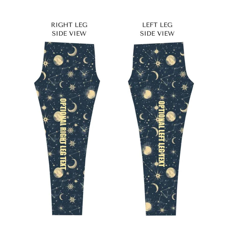 Custom Celestial Constellation Leggings and Joggers - ARTFULANE