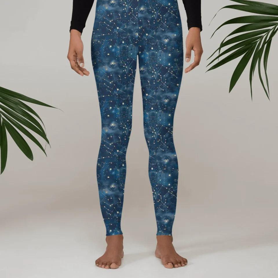 Custom Celestial Constellation Leggings and Joggers - ARTFULANE