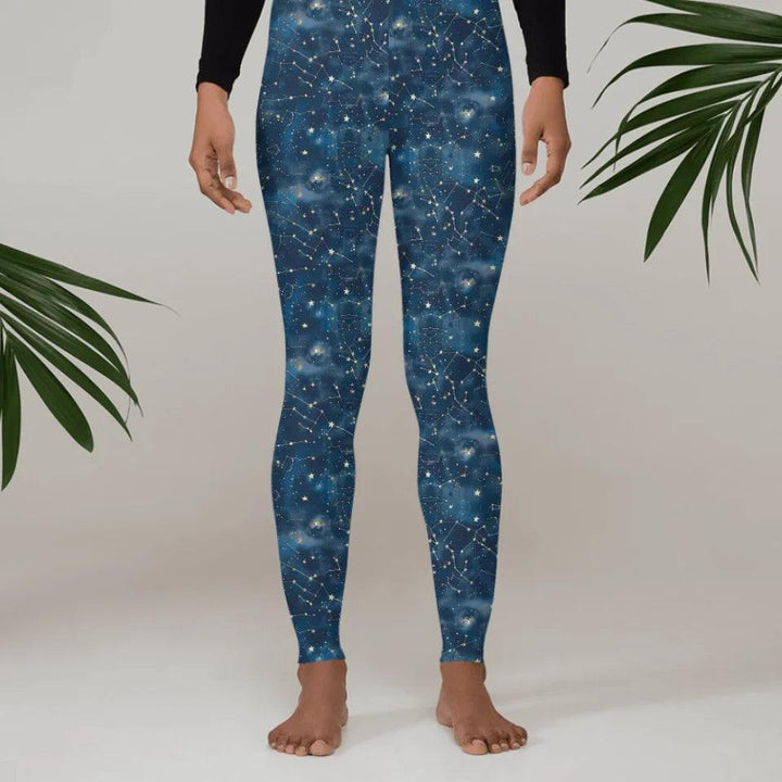 Custom Celestial Constellation Leggings and Joggers - ARTFULANE