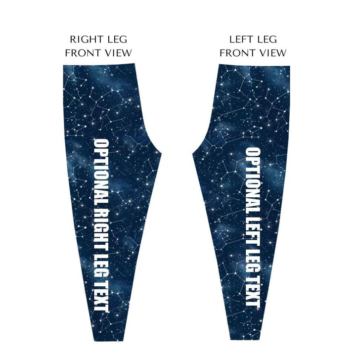 Custom Celestial Constellation Leggings and Joggers - ARTFULANE