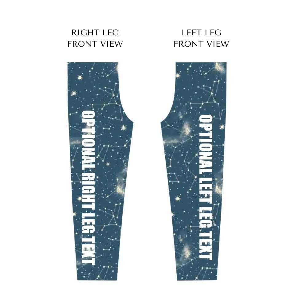 Custom Celestial Constellation Leggings and Joggers - ARTFULANE