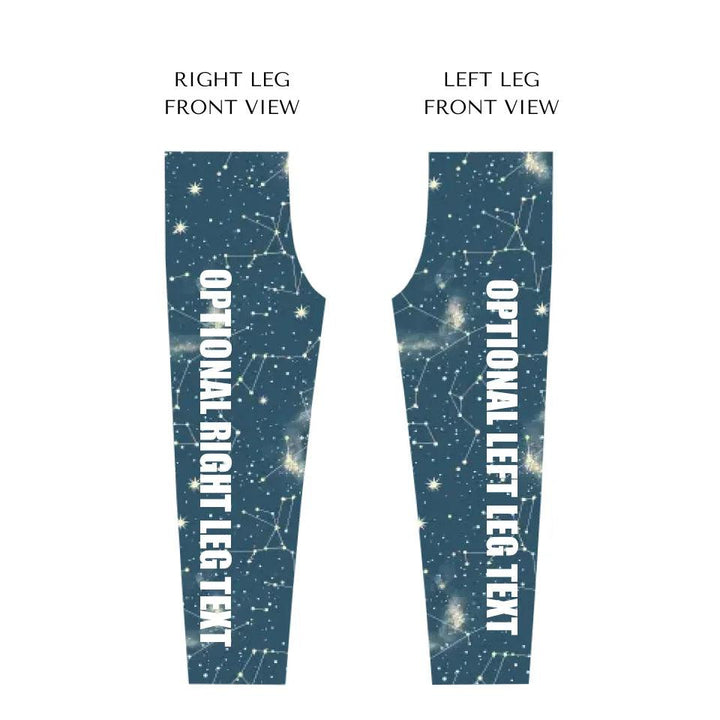Custom Celestial Constellation Leggings and Joggers - ARTFULANE