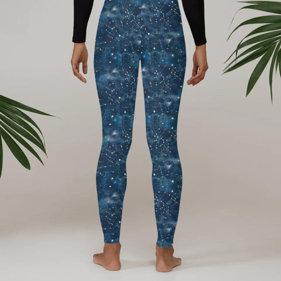 Custom Celestial Constellation Leggings and Joggers - ARTFULANE